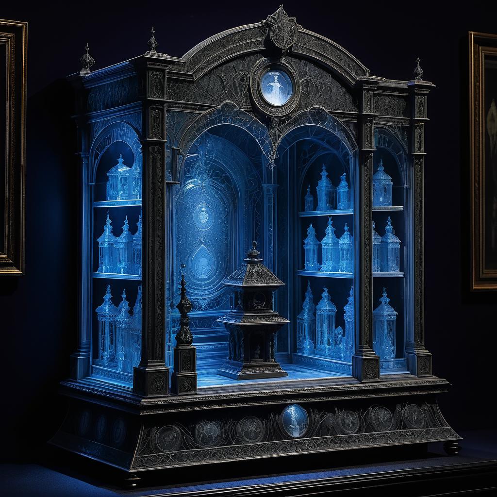 Haunted Display Case for Ghostly Apparitions