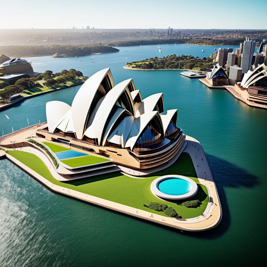 Bjarke Ingels-Inspired Sydney Opera House