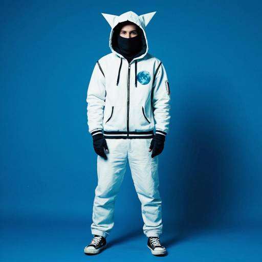 Solo Boy in Adult Moon Costume