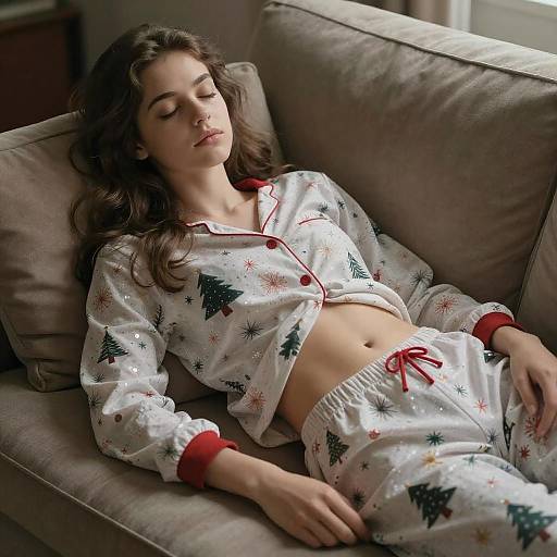 Cinematic Portrait of Serene Teen Dream