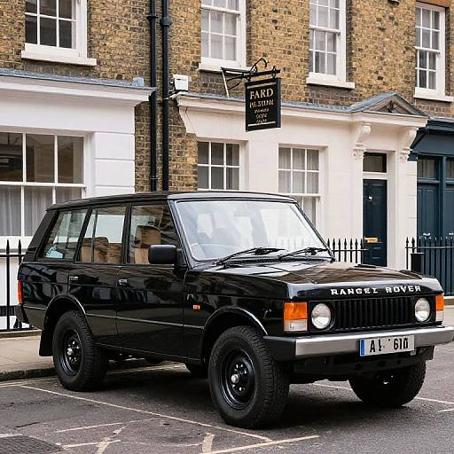 Classic Range Rover in Vintage London