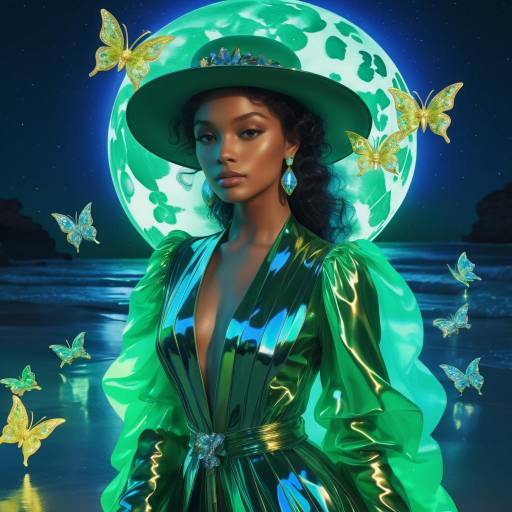 Enchanted Butterflies in Ethereal Night