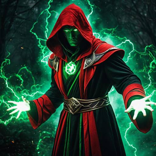 Ermac Dark Sorcerer Cosplay Costume Design