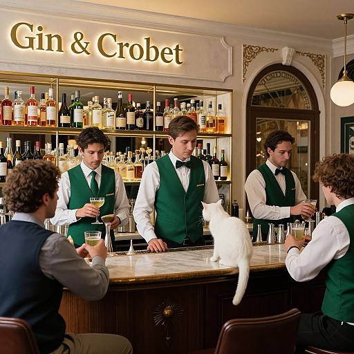 Elegant Evening at Gin & Croquet Bar