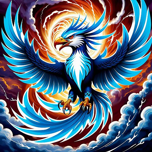 Mystical Thunderbird: Storm Spirit Leviathan