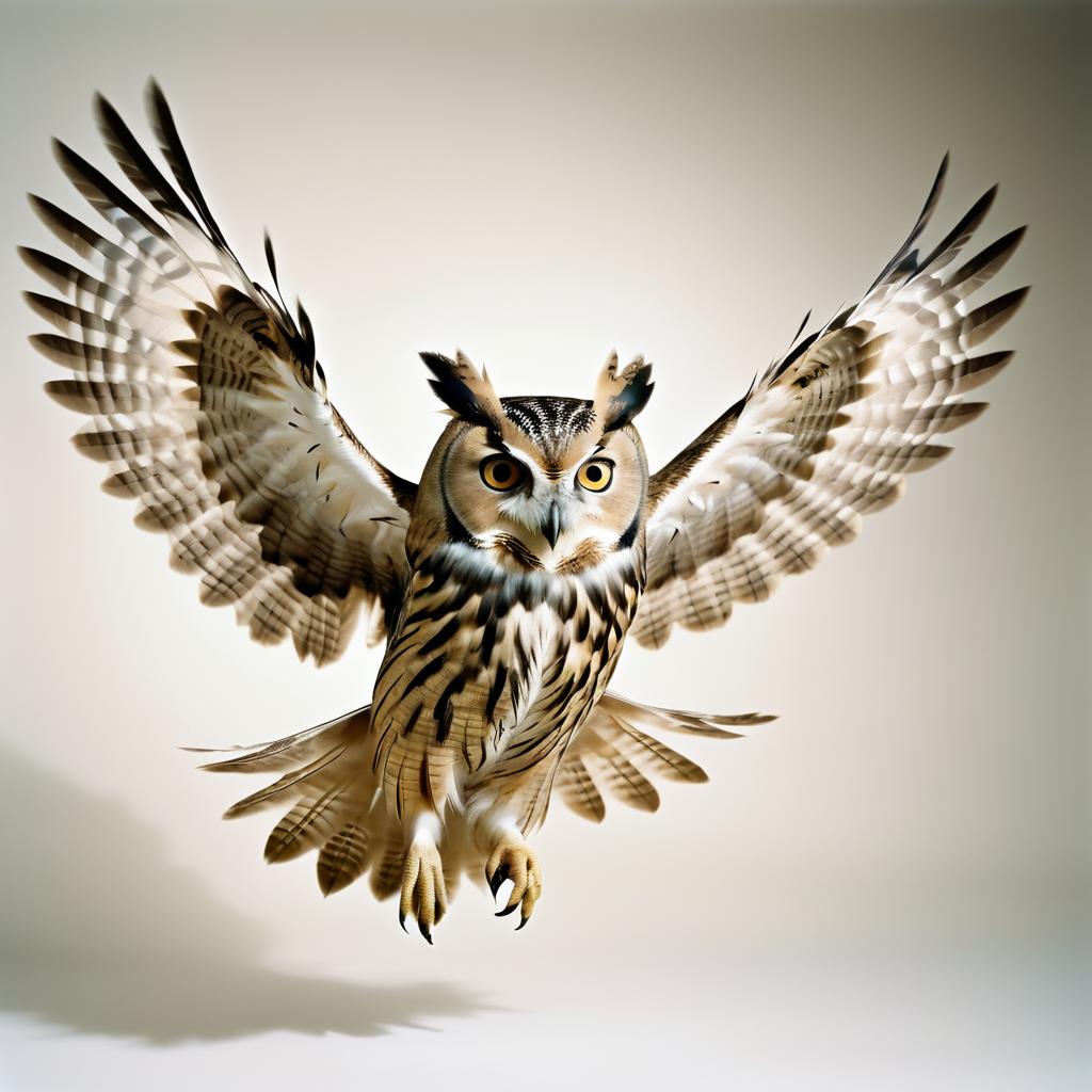 Ethereal Flight of a Wise Owl