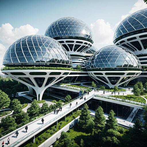 Futuristic and Sustainable Headquarters Design