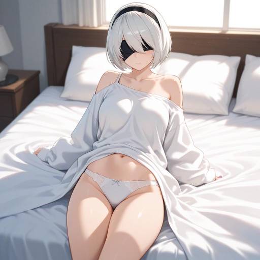 Intimate Cowboy Shot of 2B in Light