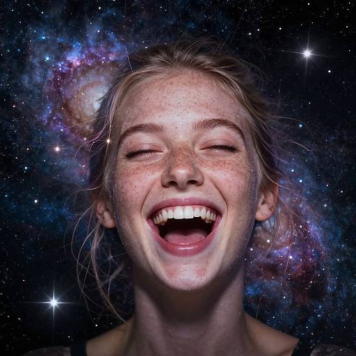 Cosmic Joy Igniting Galactic Wonders