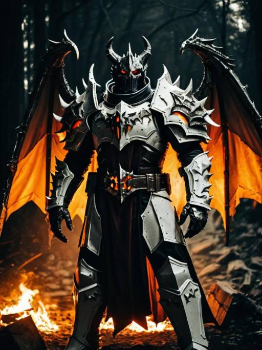 Man in Deathwing Armor Cosplay