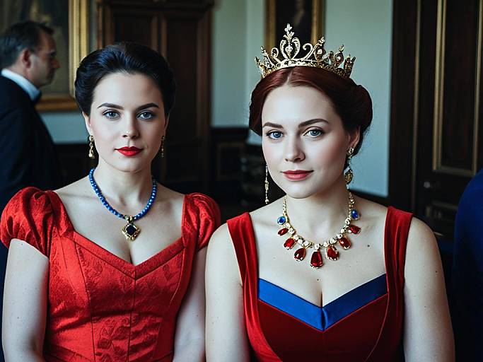 Queen Anna Costume with Face Swap