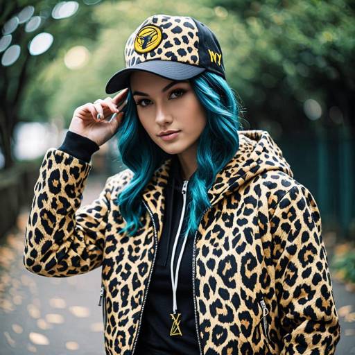 Trendy Leopard Print Cosplay Outfit