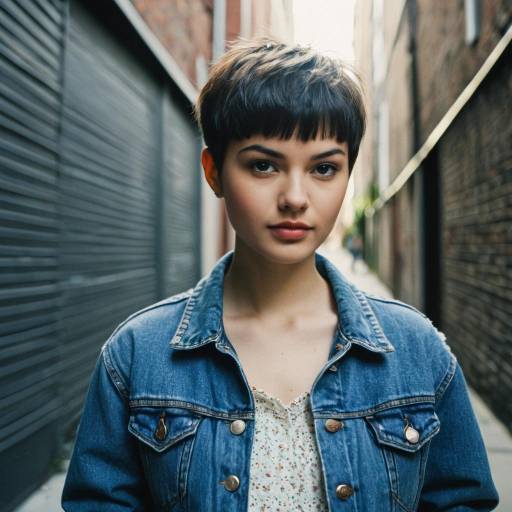 Chic Urban Pixie Cut Fashion Shoot