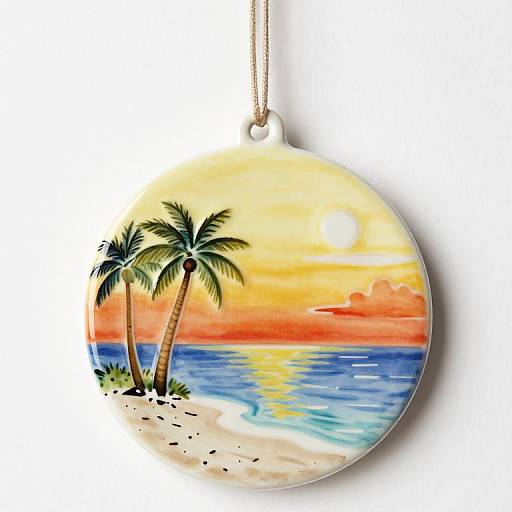 Lauderdale-by-the-Sea Sunset Ornament