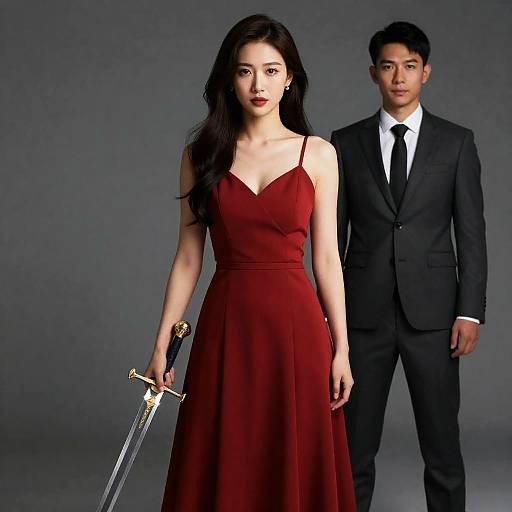 Red Link Duo: Sword and Suit