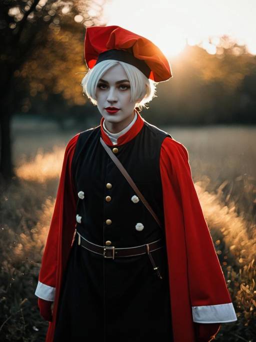 Realistic Man Cosplaying as Poppi Costume