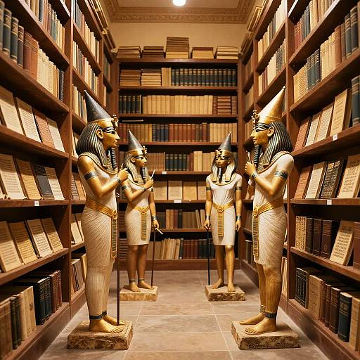 Cleopatra's Grand Multilingual Library
