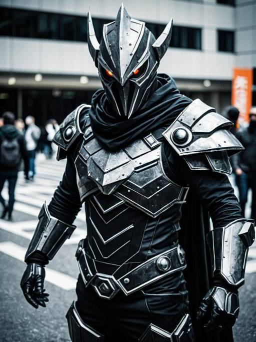 Realistic Man in Chaos Gamma Cosplay