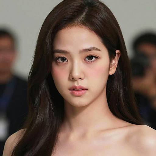 Stunning Portrait of Jisoo in Detail