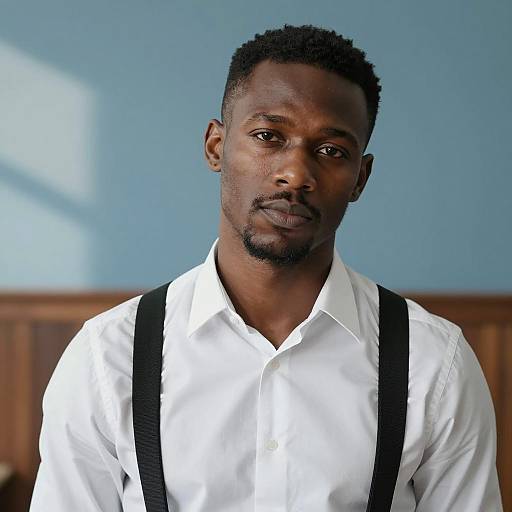 Stylish Portrait of a Black Man