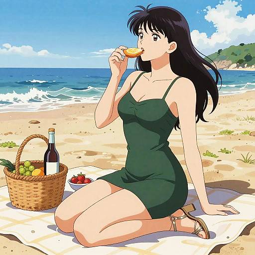 Flirty Summer Beach Picnic Style