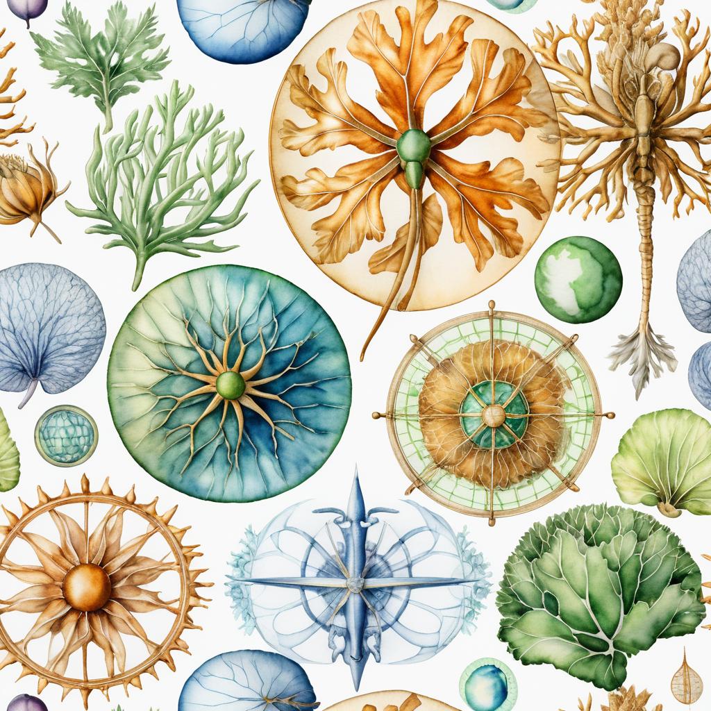 Masterful Scientific Watercolor Illustrations