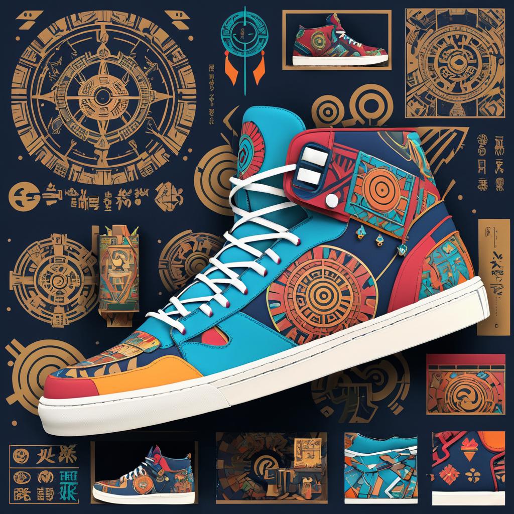 Unique Fantasy JRPG Sneaker Design Concept