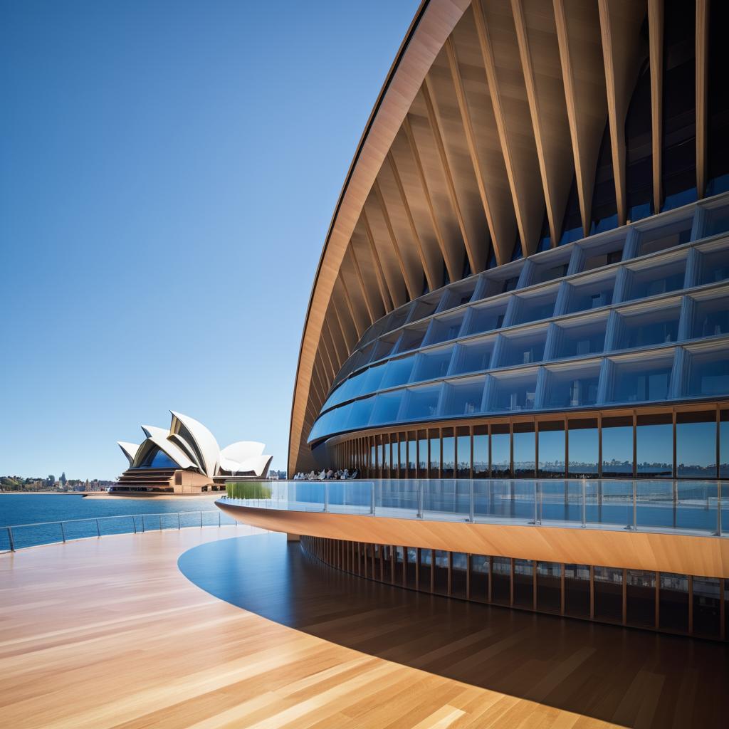 Hyperrealistic Sydney Opera House Redesign