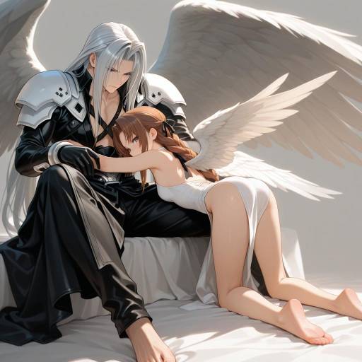 Sephiroth Inspired Duo with Wings
