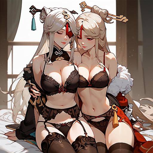 Beidou and Ningguang Embrace in Style