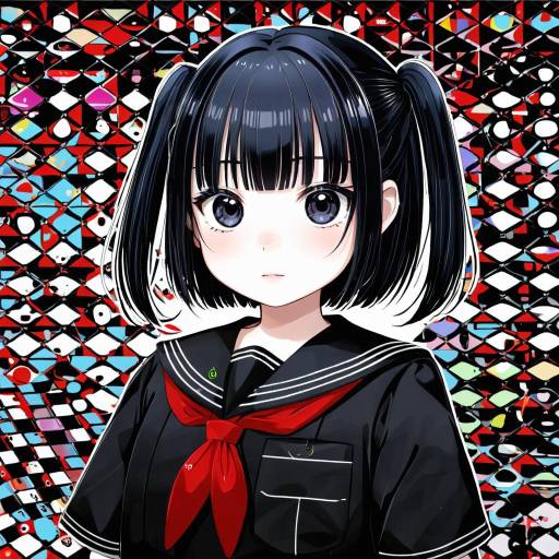 Illustration of Amemori sayo, nijisanji in the style of Roki (hirokix)