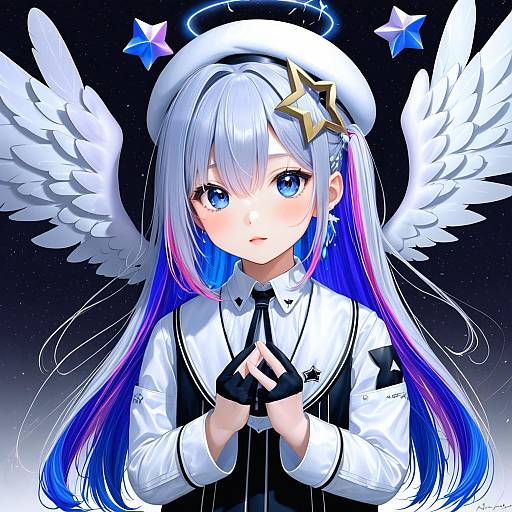 Illustration of Amane kanata (work), hololive in the style of Asakuraf