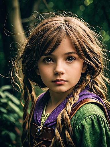 Child in Pascal Costume Tangled Cosplay