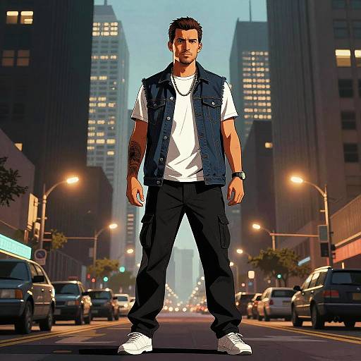GTA Style Graphic Novel Transformation