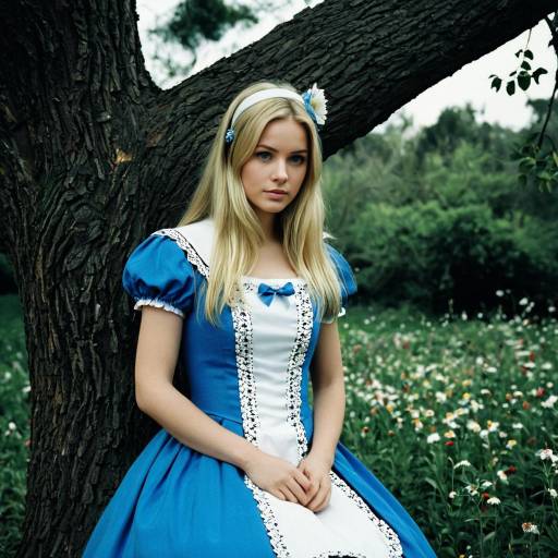 Realistic Alice in Wonderland Costume Scene