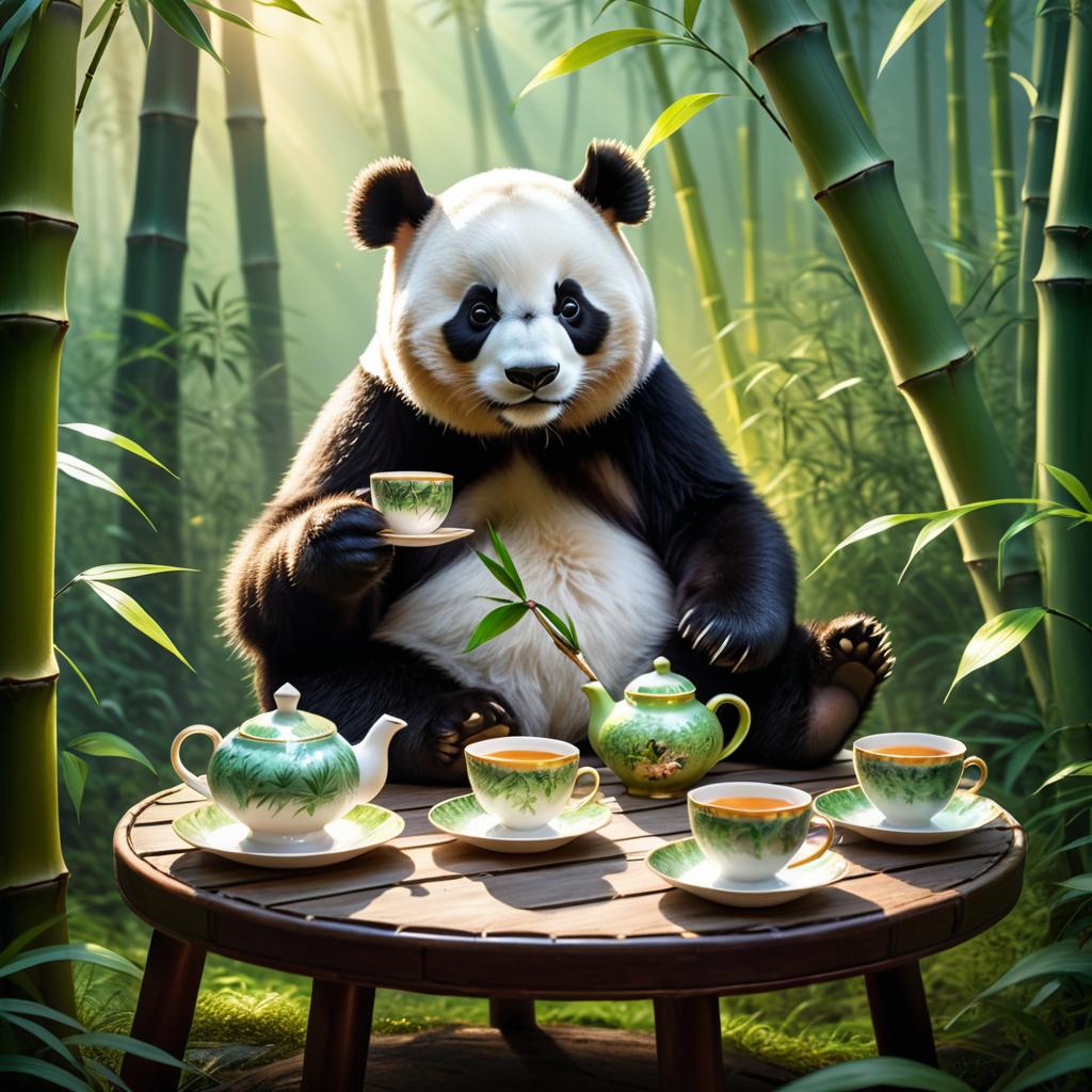 Enchanted Panda Tea Time Adventure