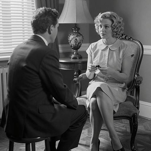 Intimate Indoor Portrait of a Couple