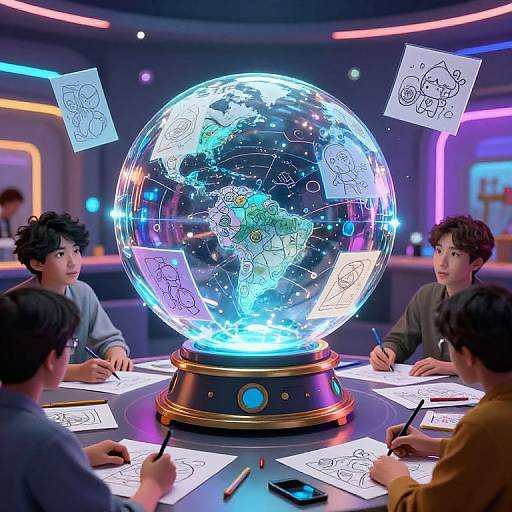 Magical Drawing Contest Ideas Orb