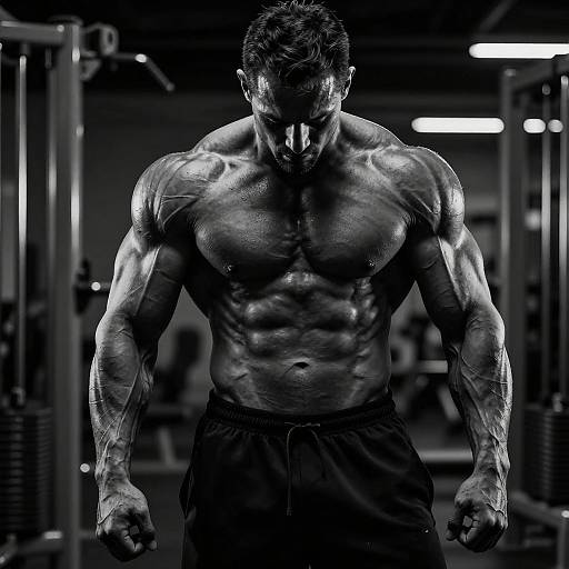 Hyper-Realistic Sculpted Muscles