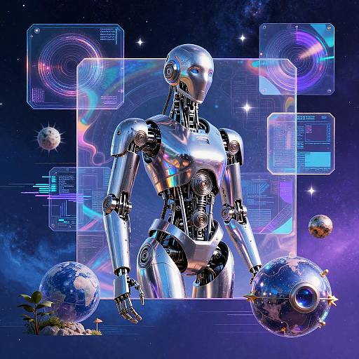 Surreal Sci-Fi Collage Generator