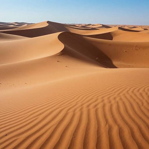 Surreal Desert of Shifting Sands