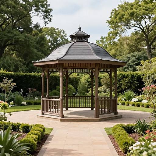 Garden Gazebo Central Focal Point