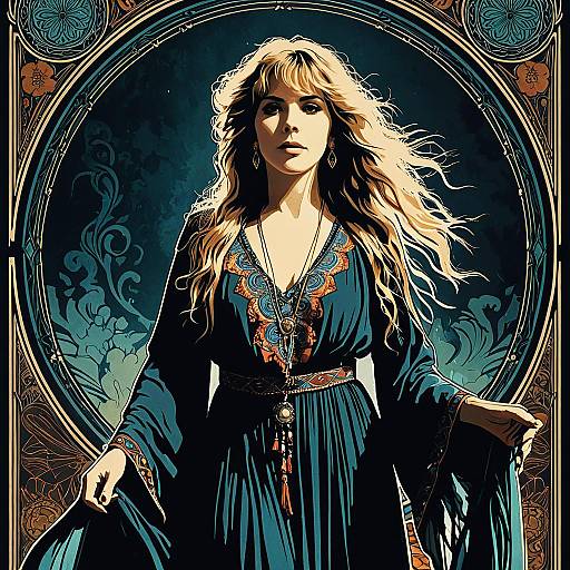Stevie Nicks Bohemian Concert Poster