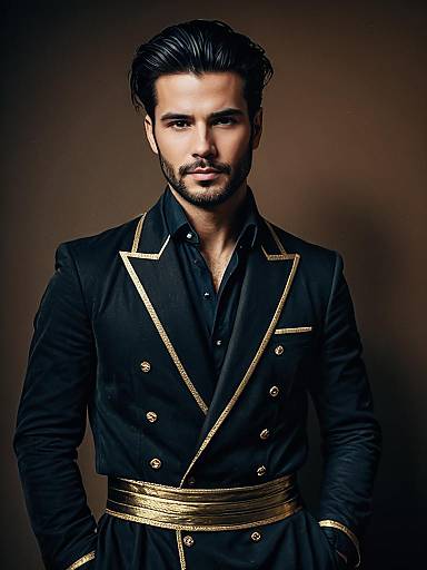 Modern Fashion Editorial Portrait