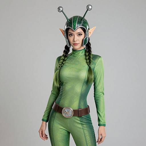 Green Goblin Woman Costume Design