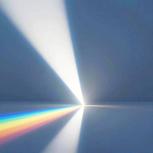 Vivid Rainbow Light Reflection