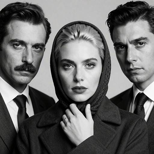 Intense Portraits in Black and White