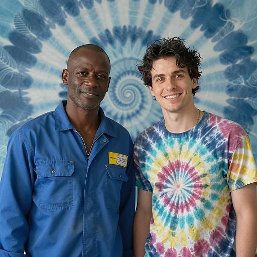 Diverse Duo: Smiles and Style Showcase