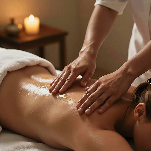 Emma Watson Luxurious Oil Massage