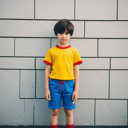 Cosplay of Young Animated Boy Character